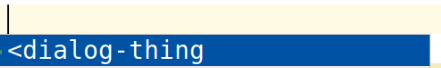 IDE showing autocompletion for HTML tags.